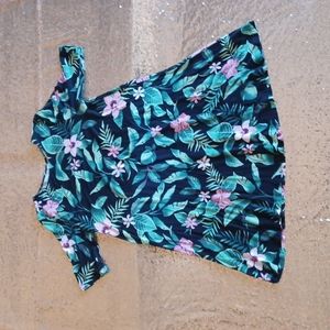 Old Navy tropical floral dress